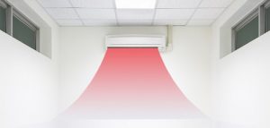 Aircon Heating a Room during Winter